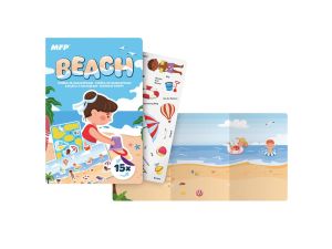 KSIĄŻKA Z NAKLEJKAMI PLAŻA 15 NAKL 1032394 MFP