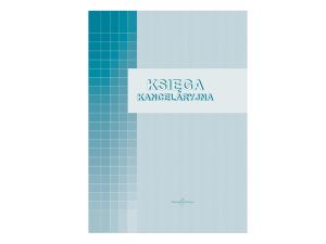 KSIĘGA KANCELARYJNA -OKLEJKA 700-A