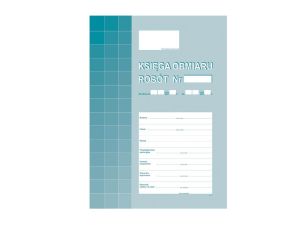 KSIĘGA OBMIARU ROBÓT A4 605-1