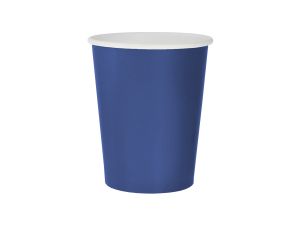KUBECZKI PAPIEROWE JEDNOKOL NIEBIESKIE 270ML 14SZT