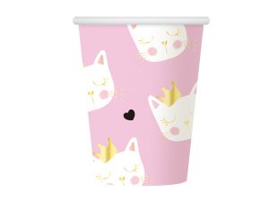 KUBECZKI PAPIEROWE KOTEK 270 ML 6 SZT GODAN