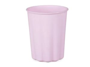 KUBECZKI PLASTIKOWE FALBANKA 220ML FIOLET A'4 PART