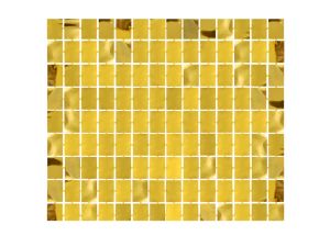 KURTYNA KWADRAT METALICZNA ZŁOTA 100X200 GODAN