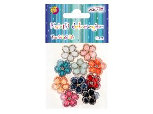 KWIATKI DEKORACYJNE KW-0710 MIX KOL OP.10SZT ALIGA