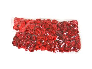 KWIATY PAPIEROWE 20MM/72 CZERWONE  M103H-050