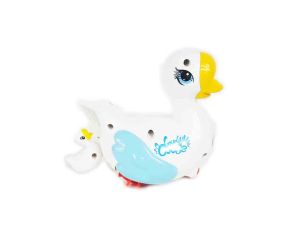 ŁABĘDŹ PŁYWAJĄCY NACIĄGANY NAPĘD 10 CM 587