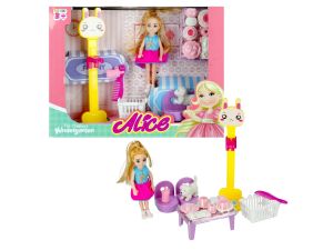 LALKA 12CM AKCESORIA SPA ZWIERZĄT 462625 MC