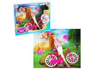 LALKA NA ROWERZE BLAL6279 BIGTOYS