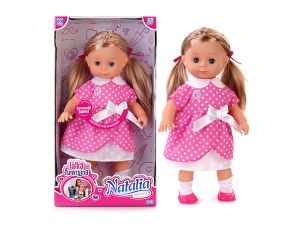 LALKA NATALIA MÓWI PO POLSKU 39 CM Z KITKAMI