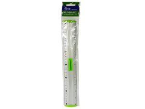LINIJKA ALUMINIOWA Z 30CM BL040-ZC TETIS