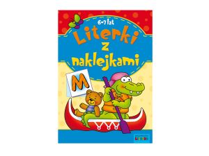 LITERKI Z NAKLEJKAMI 6-7 LAT