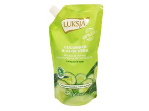 LUKSJA MYDŁO W PLYNIE 400ML CUCUMB ZAPAS