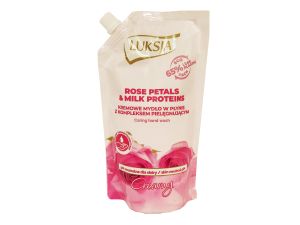 LUKSJA MYDŁO W PLYNIE 400ML ROSE ZAPAS