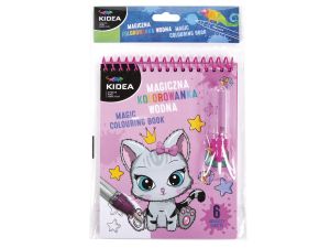 MAGICZNA WIELORAZOWA KOLOROWANKA WODNA A KOTKI