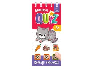 MAGICZNY QUIZ Z KOTKIEM DOTKNIJ I SPRAWDŹ 3+ AKSJO