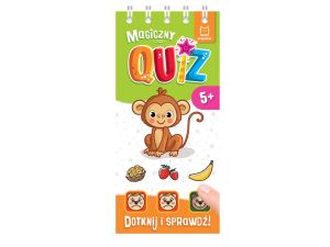MAGICZNY QUIZ Z MAŁPKĄ DOTKNIJ I SPRAWDŹ 5+