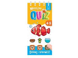 MAGICZNY QUIZ Z RYBKĄ DOTKNIJ I SPRAWDŹ 4-5 LAT 