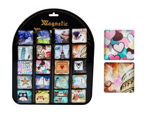 MAGNES DEKORACYJNY 4X4 CM MIX 2 A'20