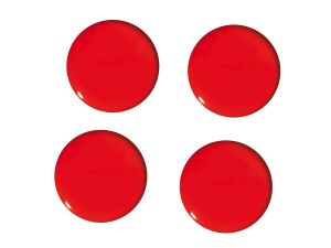 MAGNESY DO TABLIC CZERWONE 40MM GM303-PC4 GŁADKIE