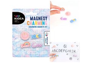 MAGNESY NA LODÓWKĘ TABLICE CHARMING 4 SZTUKI KIDEA