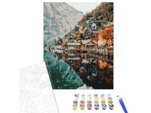 MALOWANIE PO NR BRUSHME 40X50CM WIDOK NA GELSTATT