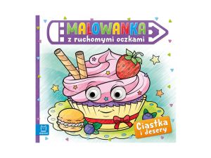 MALOWANKA Z RUCHOMYMI OCZKAMI. CIASTKA I DESERY