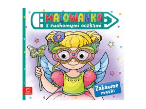 MALOWANKA Z RUCHOMYMI OCZKAMI. ZABAWNE MASKI