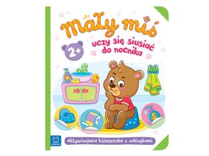 MAŁY MIŚ UCZY SIĘ SIUSIAĆ KSIĄŻECZKA Z NAKL 2+