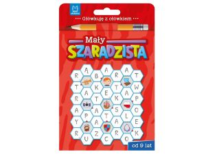 MAŁY SZARADZISTA OD 9 LAT. KSIĄŻECZKA CZERWONA