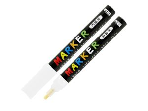MARKER AKRYLOWY 1-2MM BIAŁY