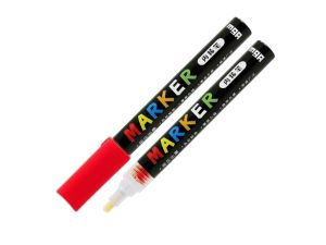 MARKER AKRYLOWY 1-2MM CZERWONY