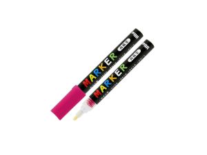 MARKER AKRYLOWY 1-2MM RÓŻOWA CZERWIEŃ