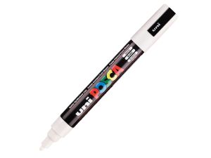 MARKER PC-5M POSCA UNI BIAŁY