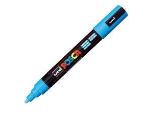 MARKER PC-5M POSCA UNI JASNO NIEBIESKI