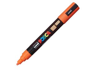 MARKER PC-5M POSCA UNI POMARAŃCZOWY