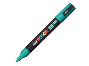 MARKER PC-5M POSCA UNI SZMARAGDOWY