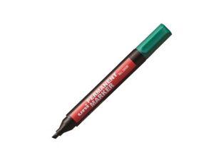 MARKER PERMANENTNY UNI 380 B ŚCIĘTY ZIELONY