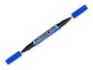 MARKER PICCOLO DUO CD/DVD NIEBIESKIE M830  GRANIT