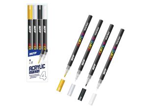 MARKERY PISAKI AKRYLOWE 1MM 4 SZTUKI MFP