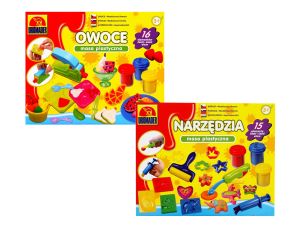 MASA PLASTYCZNA OWOCE/NARZĘDZIA 7849 DROMADER