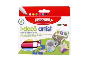 MAZAKI DO CERAMIKI I-DECO ARTIST A'6 FIBRACOLOR
