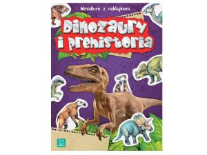 MINIALBUM Z NAKLEJKAMI. DINOZ I PREHISTORIA WYD II