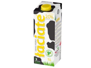 MLEKO ŁACIATE 2% 1 LITR