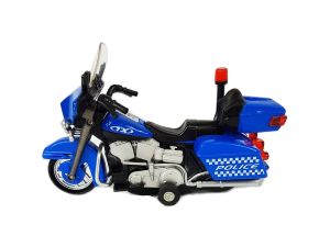 MOTOR POLICJA 18CM Z NAPĘDEM ŚWIATŁO DŹWIĘK 561S