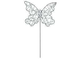 MOTYL NA PIKU METAL 45CM 2221642 MFP