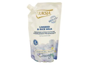 MYDŁO W PŁYNIE LUKSJA 400ML LINSEED ZAPAS