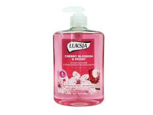 MYDŁO W PŁYNIE LUKSJA Z DOZOWNIKIEM 500ML CHERRY 