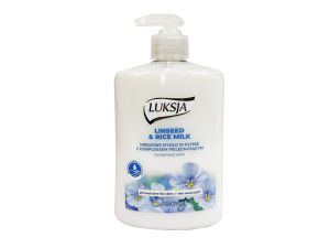 MYDŁO W PŁYNIE LUKSJA Z DOZOWNIKIEM 500ML LINSEED