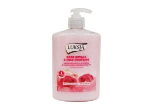MYDŁO W PŁYNIE LUKSJA Z DOZOWNIKIEM 500ML ROSE