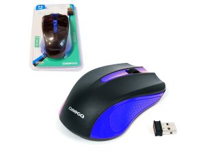 MYSZKA OMEGA OM-419 WIRELESS 2,4GHz BLACK/BLUE USB